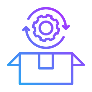Product Management, Box, Package, Logistics, Delivery Service icon