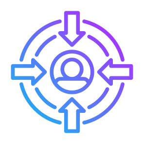 Target Audience, User, Focus, Goal, Targeting  icon