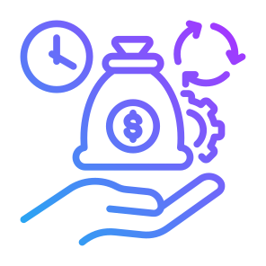 Efficiency, Time, Management, Process, Cost icon