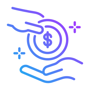 Incentive, Hand, Salary,  Benefit, Payment icon
