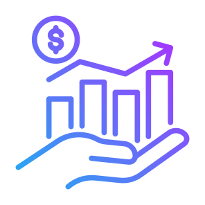 Profit Growth, Money, Economy,  Investment, Growth icon