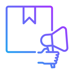 Promotion, Marketing, Product, Campaign, Advertising icon