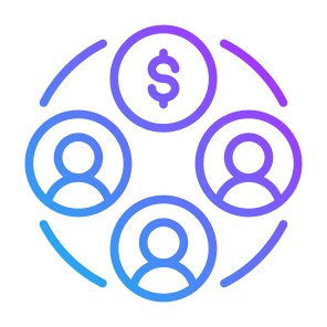 Connection, Consortium, Team, Network, Group, Investor icon