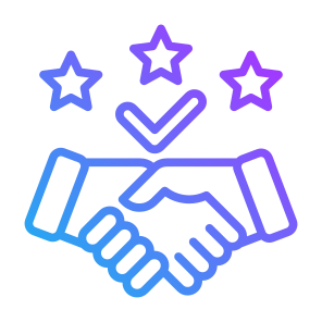 Customer Relationship, Relationship, Trusted, Agreement, Collaboration, Rating icon