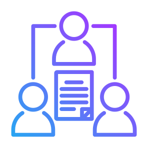 Delegation Tasks, User, Management, Assign, Tasks, Delegation  icon