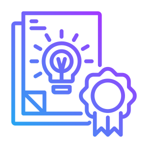 Intellectual Property, Document, Certificate, License, Certification, Patent  icon