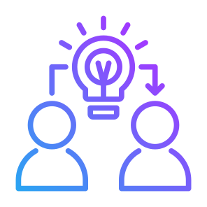 Knowledge Transfer, Knowledge, Creative, Idea, Exchange Ideas, Sharing icon