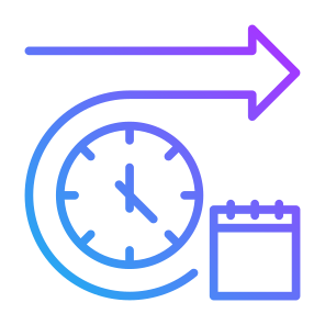 Long Term, Schedule, Planing, Deadline, Time Management, Visionary  icon