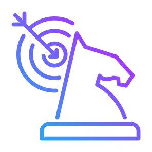 Strategic Planning, Goal, Strategy, Objective, Planning, Targeting icon