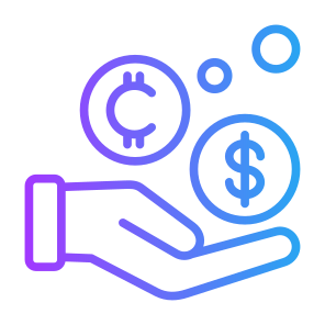 Currency, Digital Money, Digital, Money, Crypto, Coins icon