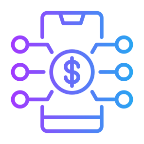 Digital Payment, Digital Money, Digital, Money, Technology, Digital Currency icon