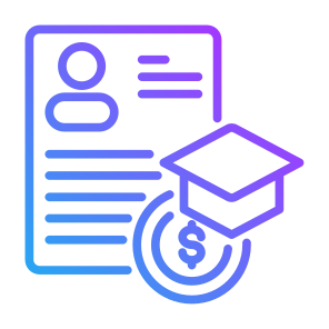 Scholarship, Study, Education, Funding, Compensation icon