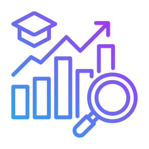 Study, Statistics, Student, Analysis, Academy icon