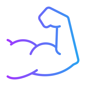 Muscle, Stronger, Arm, Fitness, Gym icon