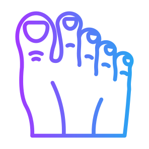 Toe, Foot, Toenail, Nail, Podiatry icon