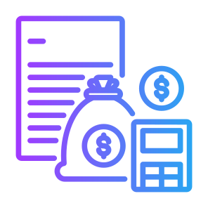 Financial,  Accounting, Planning, Cost, Expense icon