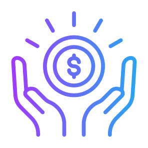 Handling, Money, Hand, Saving, Management icon