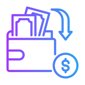 Incoming,  Wallet, Income, Salary, Earning icon