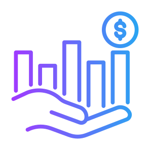 Investing, Statistics, Growth, Management, Money, icon