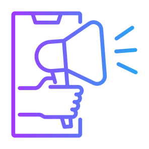 Marketing, Online Marketing, Megaphone, Campaign, Promotion icon