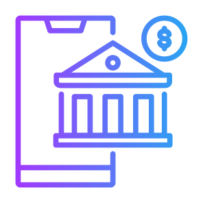 Mobile Banking, Money, Digital, Online, Bank icon