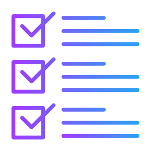 Checklist, List, Menu, Item, Check Mark icon