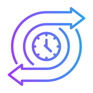 Cycle, Clock, Gears, Timer, Process icon