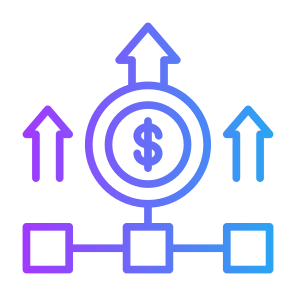 Financial Guide, Money, Planning, Up Arrow, Future icon