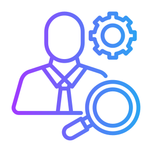 Recruitment, Magnifying Glass, Human Resources, Chosen, Search icon