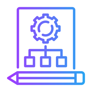 Scheme, Gears, Hierarchy, Flowchart, Structure icon