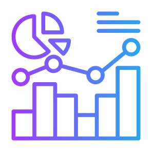 Statistics, Analysis, Data, Pie Chart, Bar Chart icon