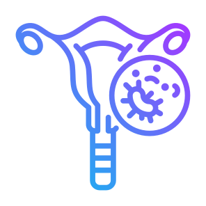 Cervical, Cancer, Cells, Uterus, Female Organs icon
