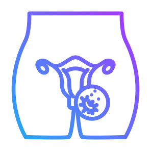 Ovarian Cancer, Cancer, Organ, Uterus, Ovaries icon