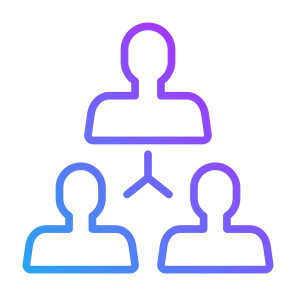 Coordination, Team Work, Workflow, Collaboration, Scheme icon