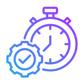 Efficiency, Time, Optimization, Effectiveness, Output, Time Management, Productivity, Performance icon