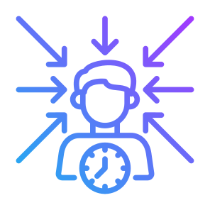 Focus, Worker, Employee, Time Management, Concentration icon