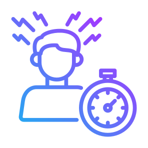 High Pressure, User, Work, Time, Stress  icon