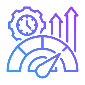 Productivity, Effective, Process Improvement, Growth, Performance icon