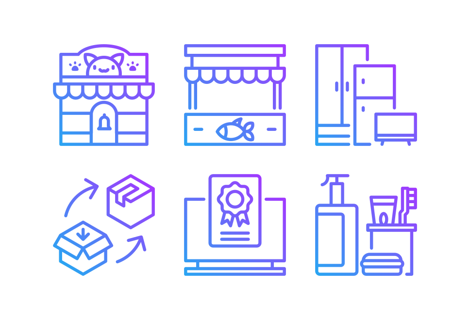 Shopping Store Large Set Preview