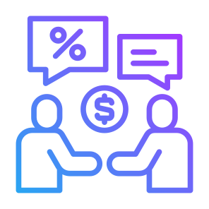 Bargain, Deal, Price, Negotiate, Discount, Offer icon