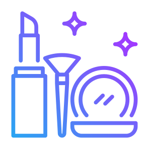 Cosmetic, Heart, Beauty, Makeup, Store, Bag icon