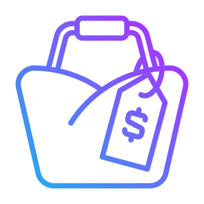 Price Tag, Sale, Price, Dollar, Label, Tag, Bag icon