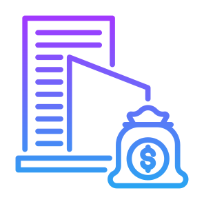 Assets, Property, Real Estate, Money, Financial, Building  icon