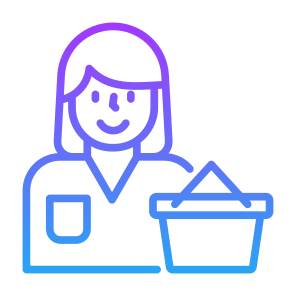 Consumer, User, Buyer, Shopping, Shopping Bag, Basket icon