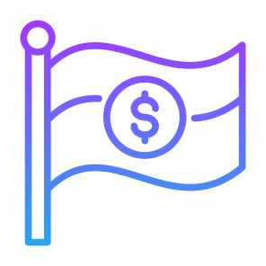 Economy Flag, Flag, Economy, Money, Finance, Business, National icon