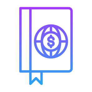 Finance Book, Finance, Book, Economics, Education, Book Money icon