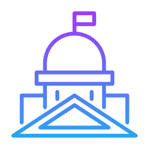 Government, Monument, Authority, Corporative, Corporate, Corporation icon