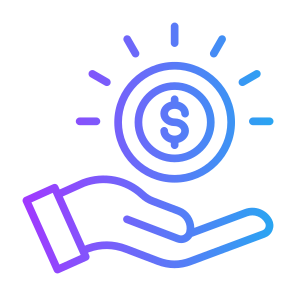 Earning, Money, Wage, Income, Salary, Ebitda icon