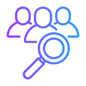 Human Resources, Resources, Management, Talent, Research, Candidate icon