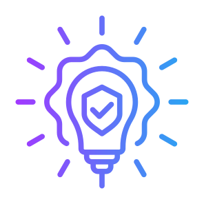 Idea Protection, Copyright, Security, Protection, Idea, Patent icon